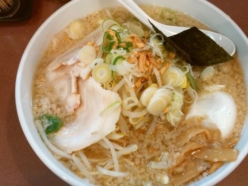「ハッスル復刻ラーメン」@ハッスルラーメンホンマ 錦糸町店の写真