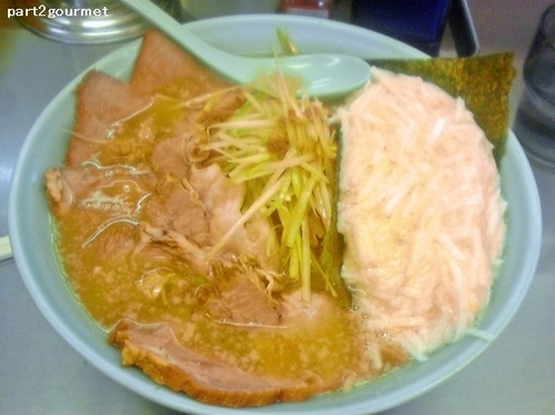 「ネギトロチャーシューメン (980円)」@ラーメンショップ 坂東店の写真