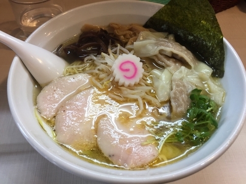 「魚介塩らぁ麺」@桜台らぁ麺 美志満の写真