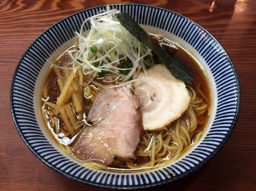 「良温そば(醤油)＋ひげ玉」@良温(Ra-on)の写真