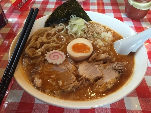 「辛味噌中華そば」@らー麺Chopの写真