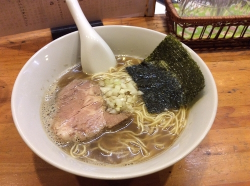 「煮干しそば 800円」@煮干しそば 暁の写真