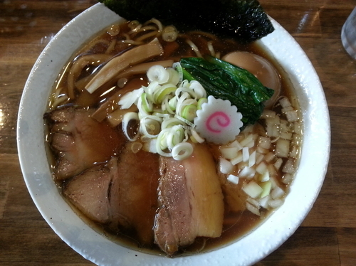 「特製煮干しそば(中盛)」@BASSOの写真