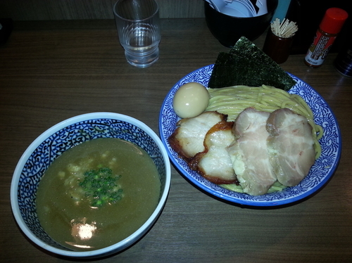 「特製極濃煮干しつけ麺(大盛)」@煮干しつけ麺 宮元の写真