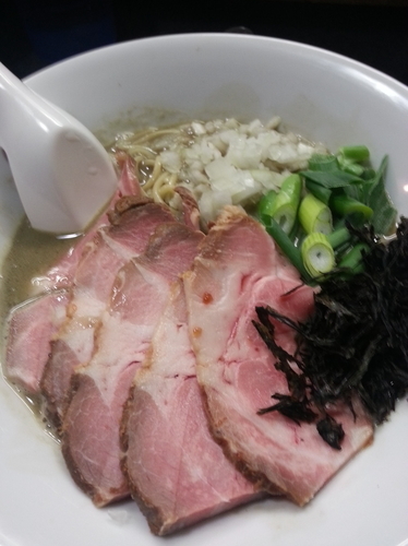 「濃厚そば＆チャーシュー」@麺処 晴の写真