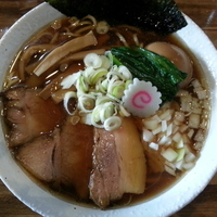 特製煮干しそば(中盛)