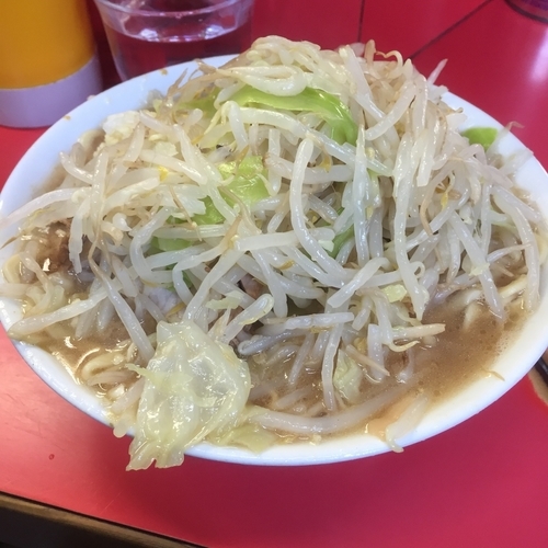 「ラーメン（￥600）」@ラーメン二郎 三田本店の写真