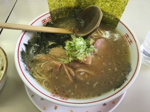 「ラーメン 450円」@ラーメンショップ 希望ヶ丘店の写真