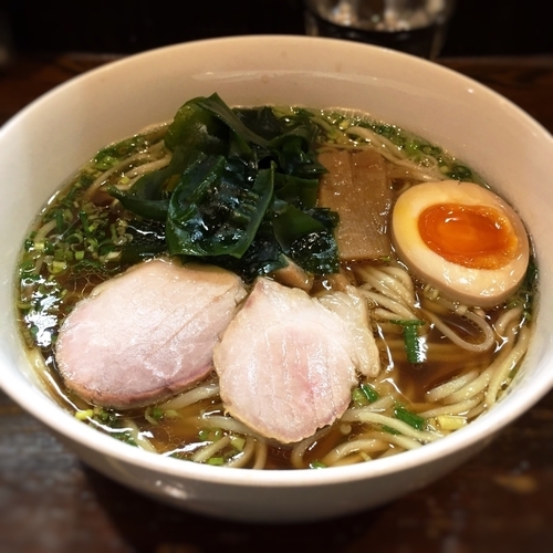 「黒イリコそば」@中華そば いぶきの写真