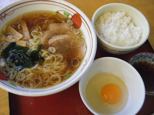 「ラーメンセット650円」@のぼり食堂の写真