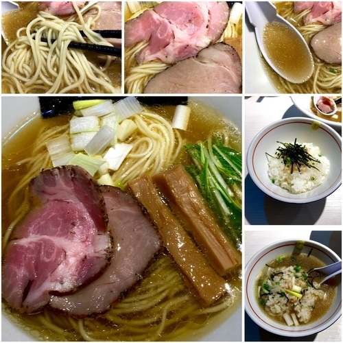 「【限定】えびっくす(雑炊付き)780円」@煮干し中華そば 一燈の写真