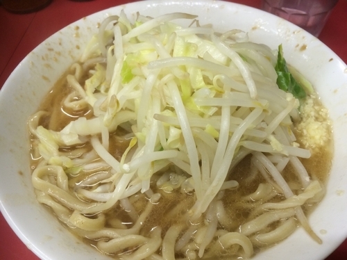 「ラーメン小麺少なめ」@ラーメン二郎 桜台駅前店の写真