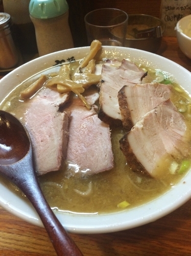 「ミックス肉麺」@麺 髙はしの写真