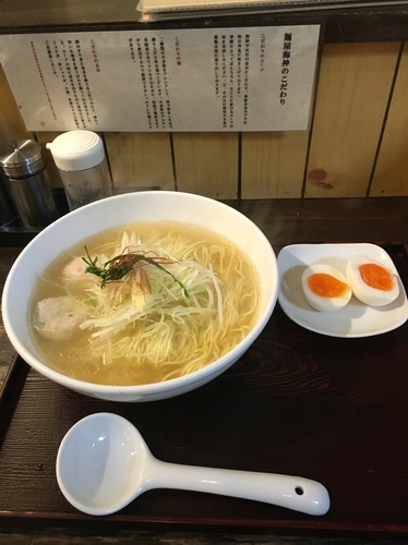 「あら炊き塩らあめん」@麺屋 海神の写真