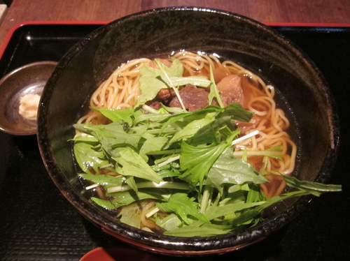「馬肉しょうゆラーメン」@酒灯 ひふみ家の写真