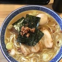 塩中華そば(味玉トッピング)¥850+¥100