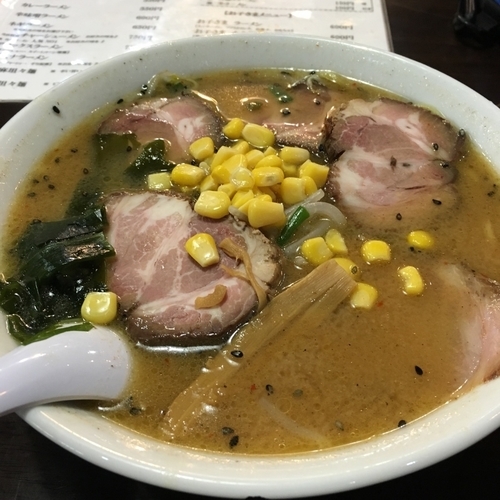 「味噌チャーシューメン 750円」@どさん子 小鹿野店の写真