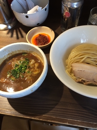 「伊勢海老つけ麺830円 海老辛味50円」@つけ麺 一燈の写真