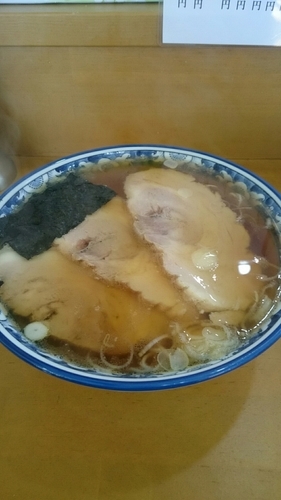 「チャーシューメン  ８５０円」@青竹手打ラーメン ほそやの写真