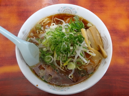 「醤油ラーメン」@赤のれんの写真