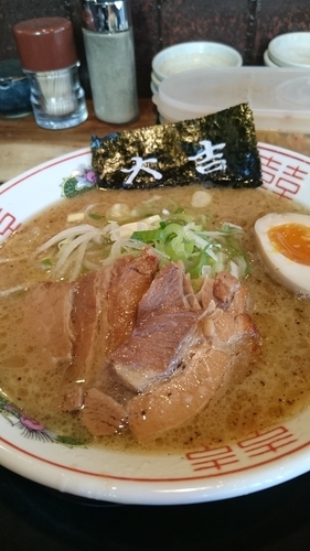 「しあわせラーメン720円」@白馬童子 西九条店の写真