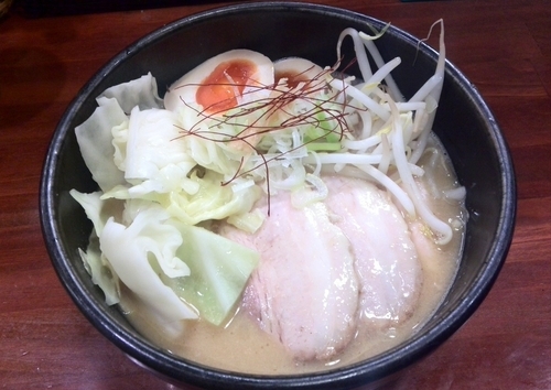 「ごま味噌しろ八麺 1,000円」@旬麺しろ八の写真