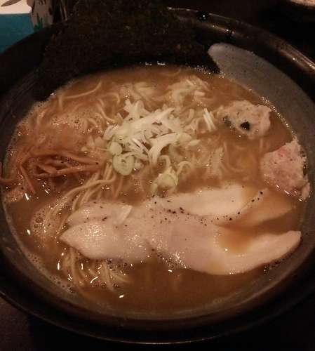 「純鶏白湯【醤油】700円」@鶏々 TORIDORIの写真