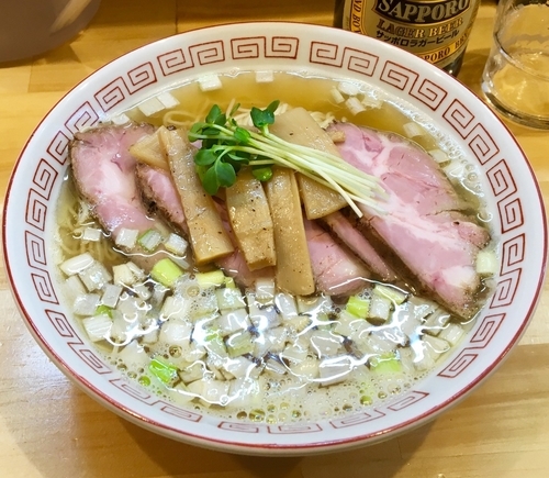 「チャーシュー煮干そば 1000円」@中華そば シンジョーの写真