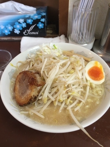 「味噌ラーメン770+大盛100」@ラーメン ひかりの写真
