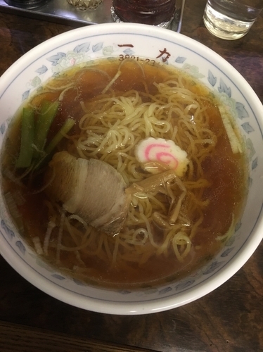 「ラーメン600円、餃子500円」@中華料理 一力の写真