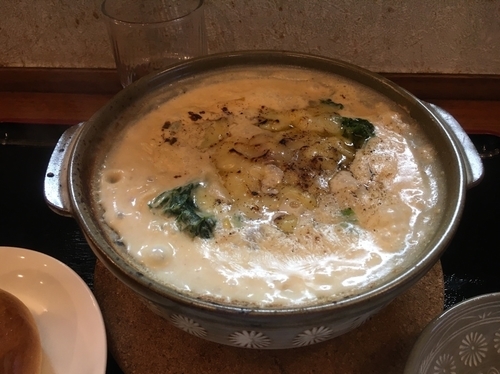 「鍋焼きグラタン麺」@ラーメン暁（＾＾）の写真