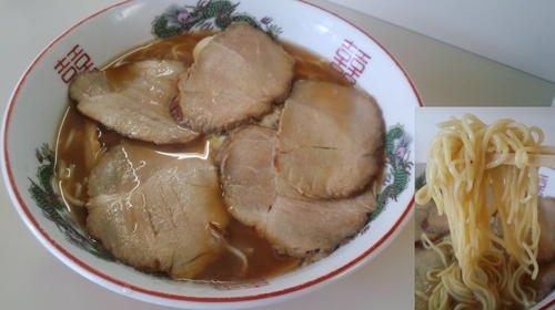 「チャーシュー麺大盛800円」@ラーメン ふじの写真