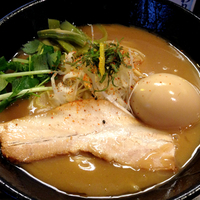 重濃鯵ニボ味玉そば（細麺）