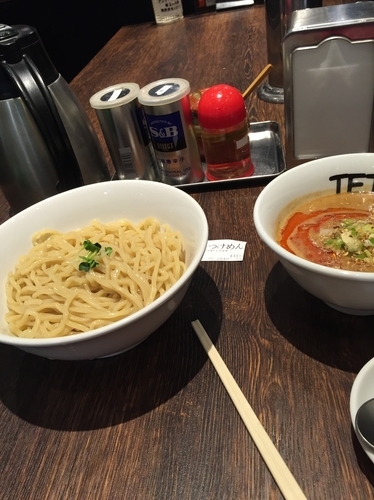「担々つけ麺」@つけめんTETSU 壱の木戸 水戸店の写真