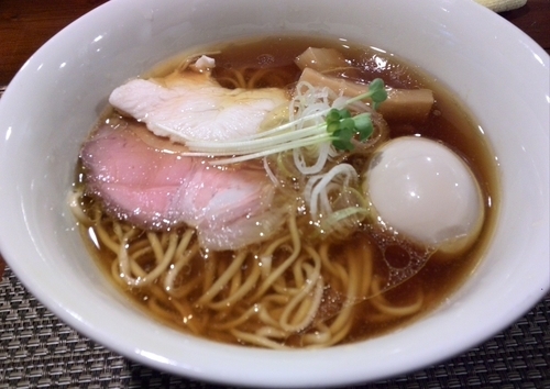 「鶏そば 780円、味玉 クーポン」@らぁ麺 やまぐちの写真