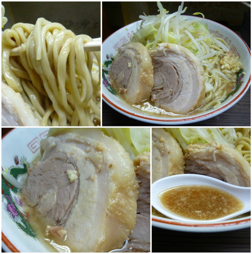 「小ラーメン¥690（麵カタメ・ニンニク）」@ラーメン二郎 横浜関内店の写真