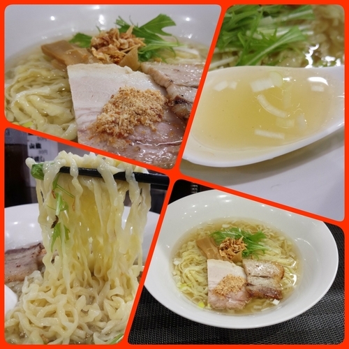 「【夜限定】秋津らーめん（塩）」@麺丼Dining 夢者の写真