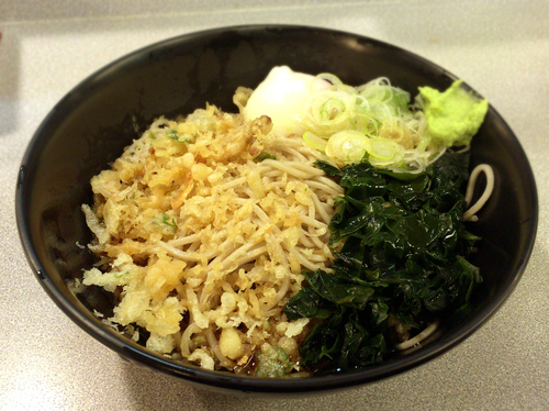 「冷やしたぬき(420円)」@池之端 かめや 御徒町店の写真