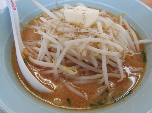 「みそバターラーメン　「756円」」@くるまやラーメン 境店の写真