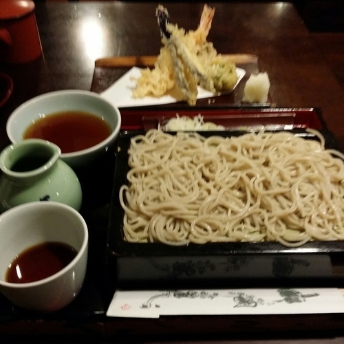 「梅天もり（二八）　1300円」@さらしな総本店 中野北口店の写真