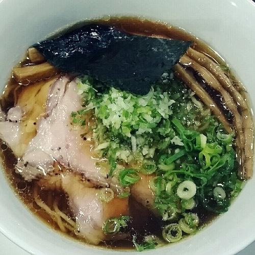 「ショーガ醤油　７３４円」@麺侍 どらぁご ひたち野うしく店の写真