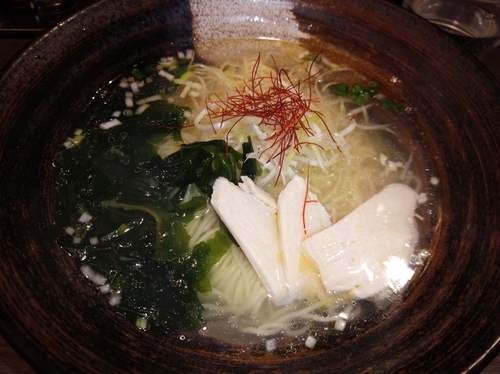 「しおそば」@四川麺条 香氣 千歳烏山店の写真