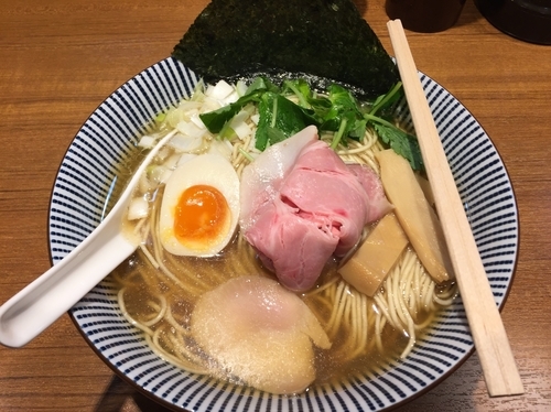 「白ラーメン大盛　790円」@寿製麺よしかわ 川越店の写真