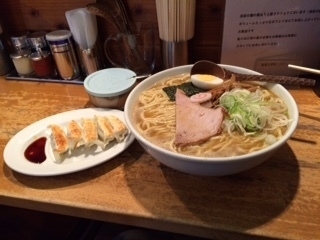 「中華そば　特盛　焼き餃子」@東池袋 大勝軒 DEBARIの写真