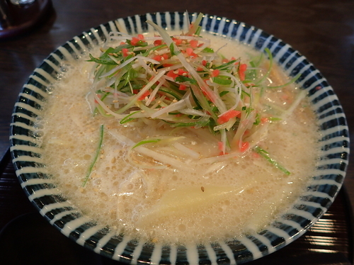 「【期間限定】鶏生姜ラーメン・大盛り」@めんや 薫寿の写真