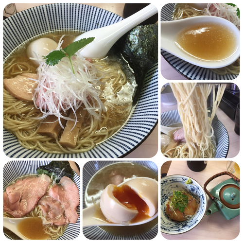 「鯛煮干そば(優)お茶漬け付き¥1000」@中華そば よしかわの写真