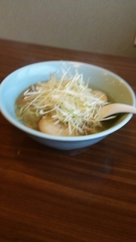 「塩ネギラーメン 850円」@らーめん 参客の写真