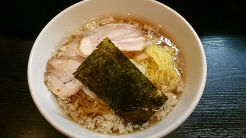 「醤油ラーメン＋サービス餃子」@宗家一条流 八代目直系 がんこラーメン 町屋店の写真