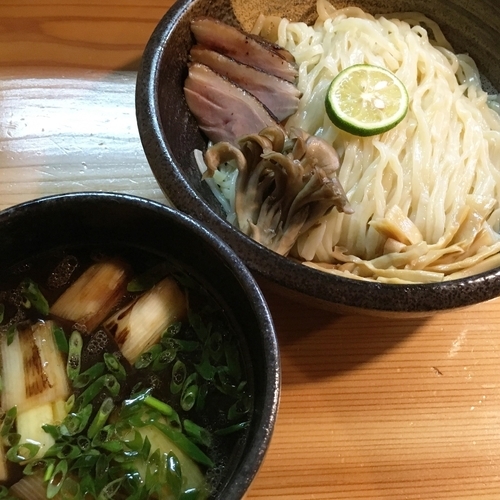 「鴨つけそば」@はりけんラーメン 南店の写真