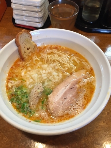 「鶏ソバ塩」@はりけんラーメンの写真